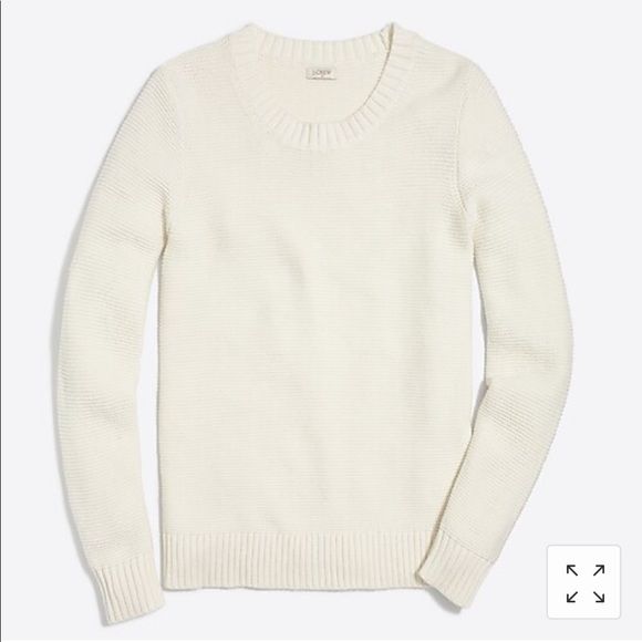 J Crew Factory Classic Crewneck Sweater 